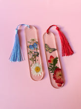 load image into gallery viewer, dried floral bookmark