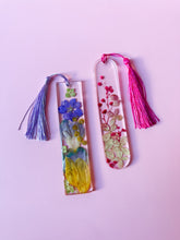 load image into gallery viewer, dried floral bookmark