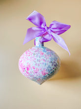 load image into gallery viewer, hand painted ceramic ornament, rainbow
